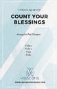 Count Your Blessings String Quartet P.O.D. cover